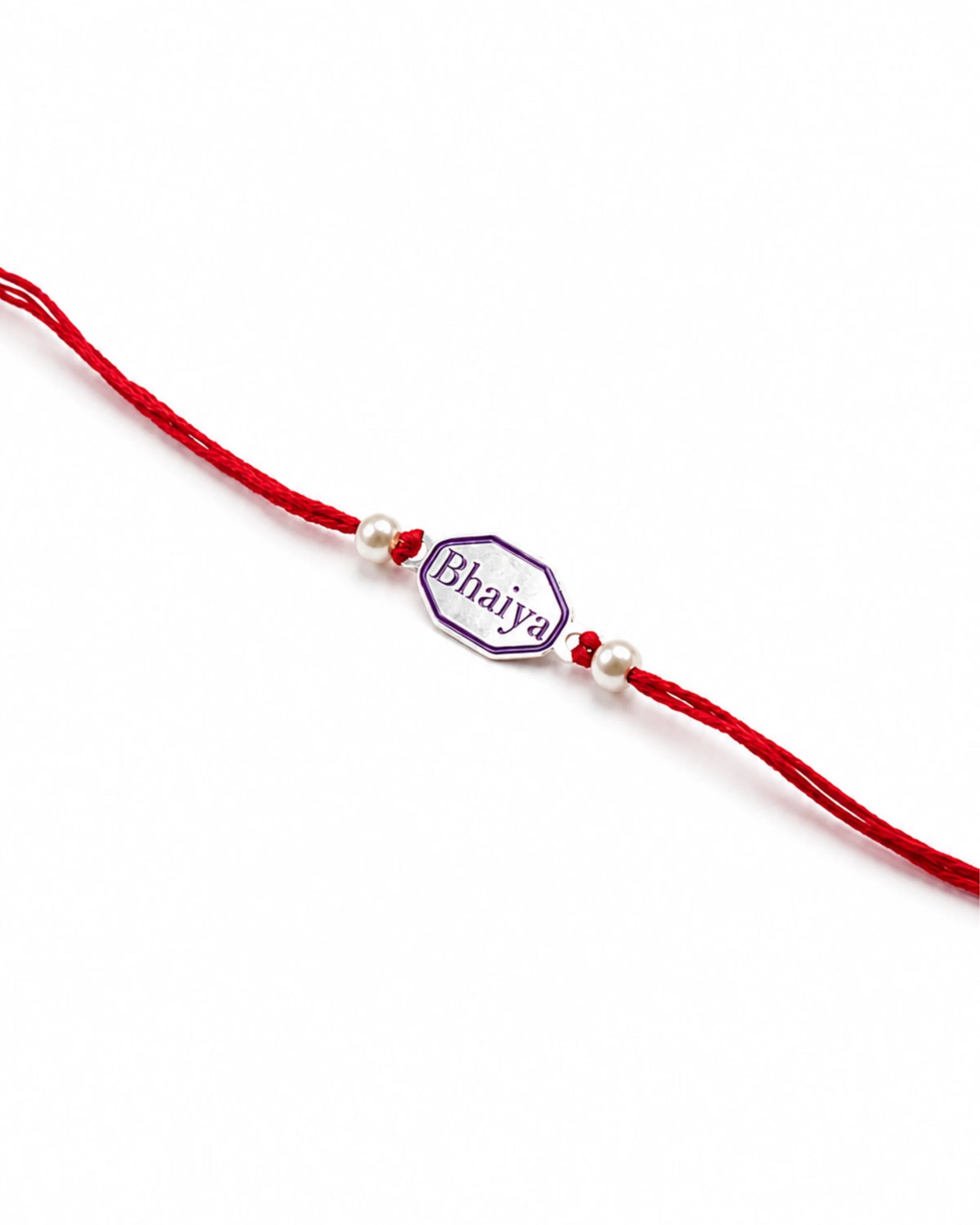 925 Silver Rakhi | Bhaiya Design - Rakhi