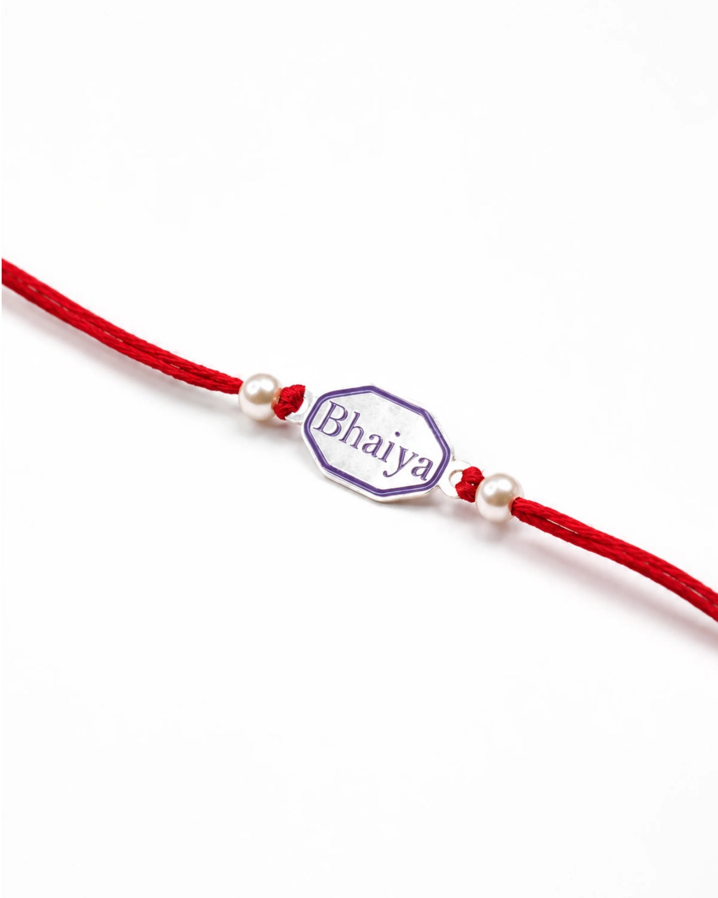 925 Silver Rakhi | Bhaiya Design - Rakhi
