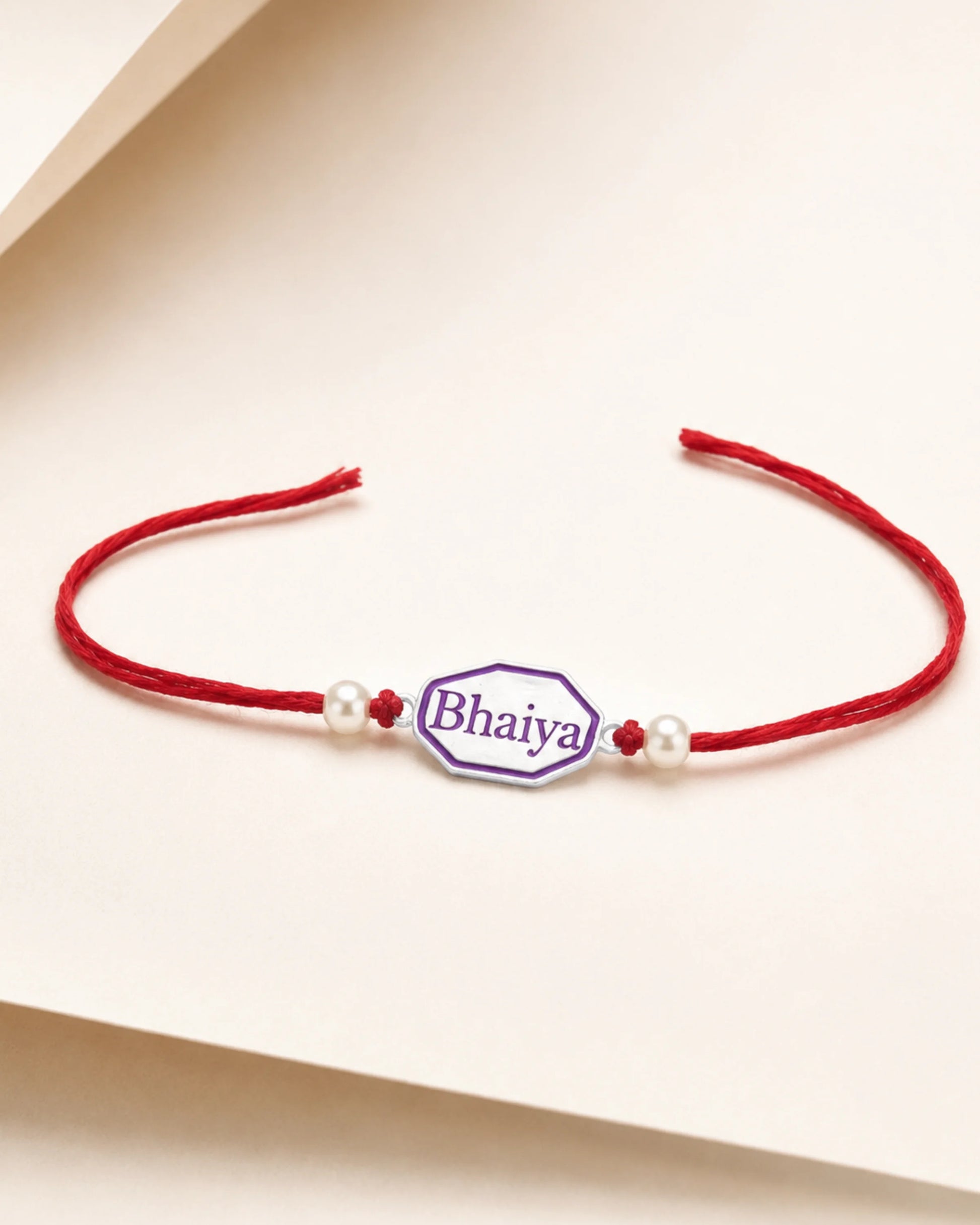925 Silver Rakhi | Bhaiya Design - Rakhi