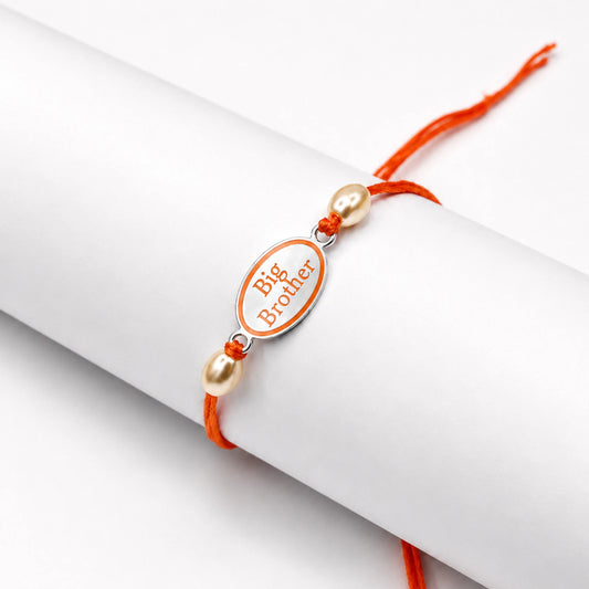 925 Silver Rakhi | Big Brother Design - Rakhi