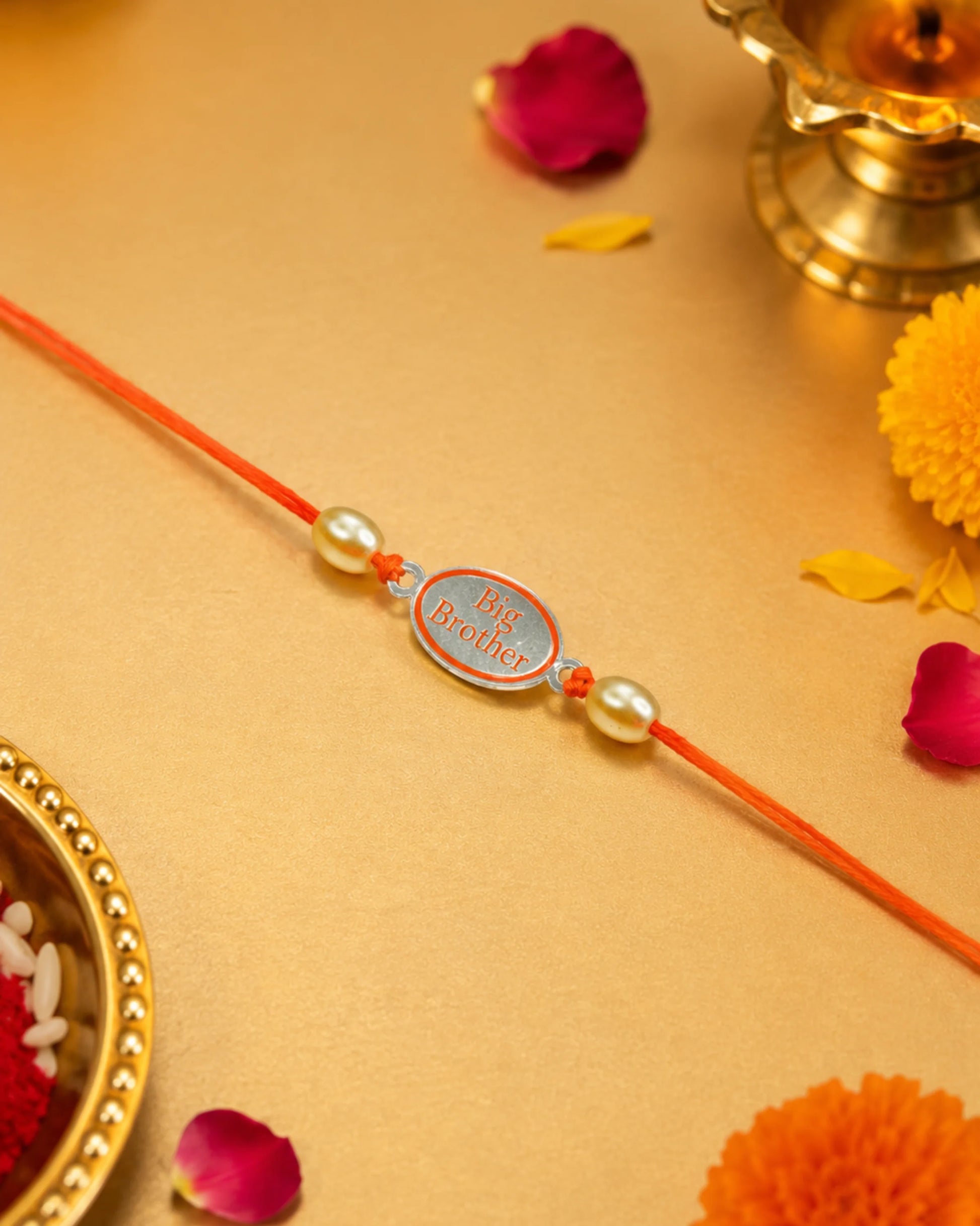 925 Silver Rakhi | Big Brother Design - Rakhi
