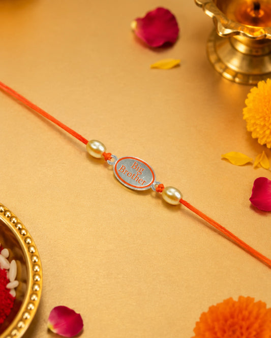 925 Silver Rakhi | Big Brother Design - Rakhi