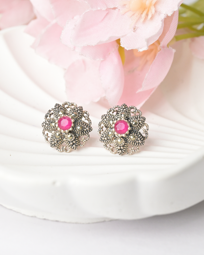 Bloom Vintage Stud Earrings