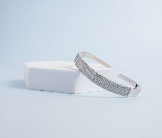 Om Silver Bracelettes