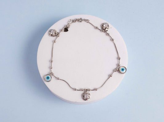 Evil Eye Silver Bracelettes