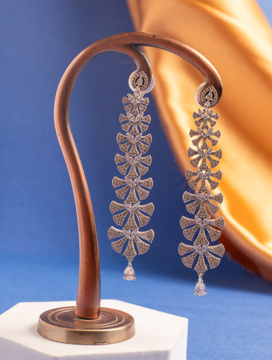 Long Blossom Earrings