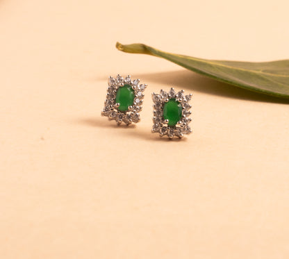 Delicate Stoned Earring