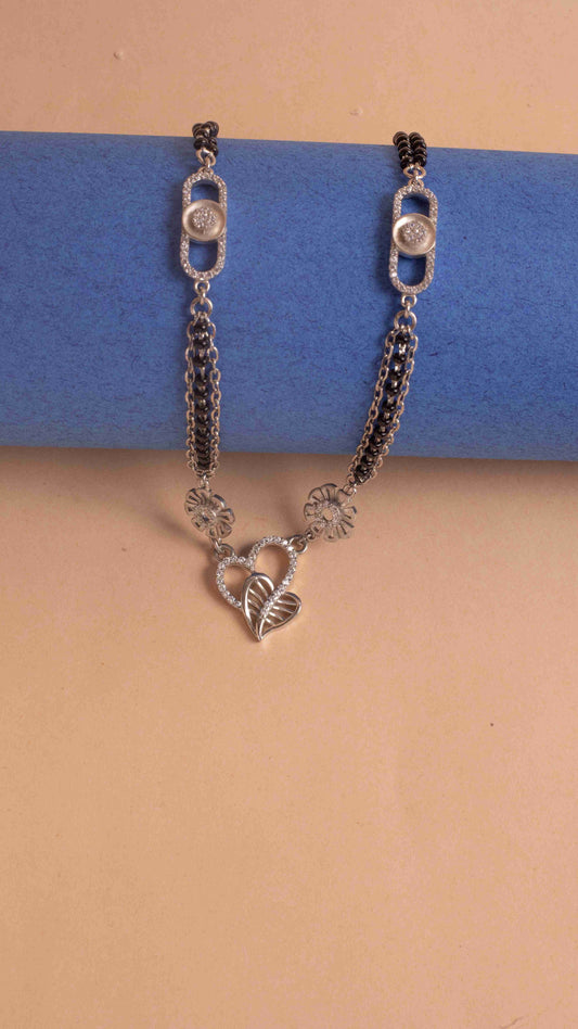 Silver Mangalsutra