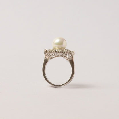 Pearl Silver Ring