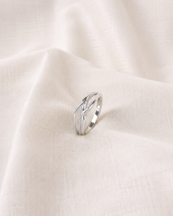 Handcrafted Intertwined Band Ring | 92.5 Sterling Silver