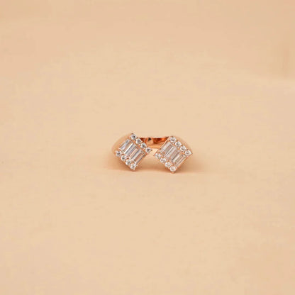 Bezel contemporary ring - Silvinity