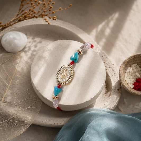 Bhai 925 Sterling Silver Rakhi - Rakhi
