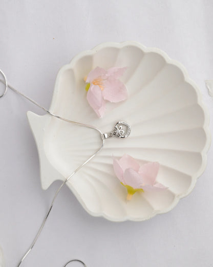Blooming Heart Pendant - Chain Pendant