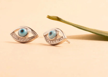 Blue Eye Studs - Silvinity