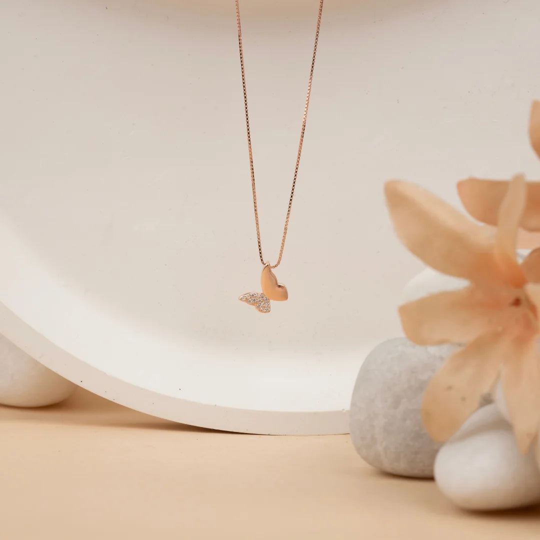 Butterfly Whisper Pendant - Chain Pendant