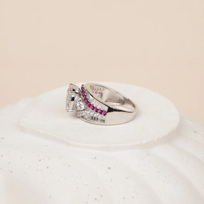 Dew studded ring - 10 - rings