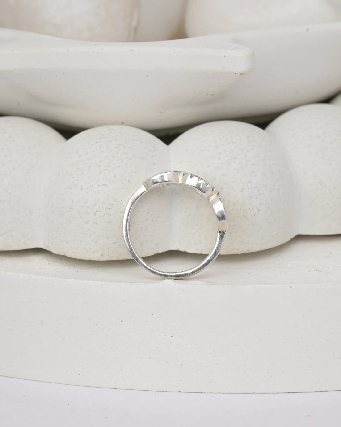 Eternal Loop Crystal Ring - 7 - rings