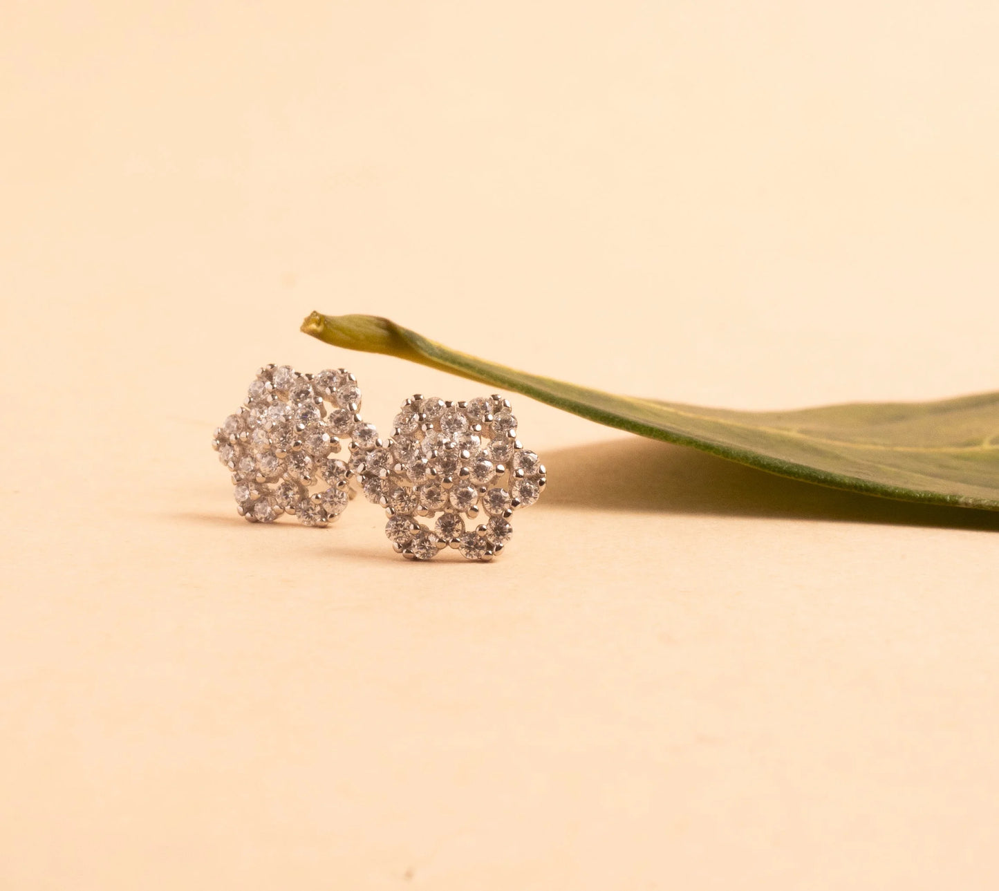 Flower Stud Earrings - earring