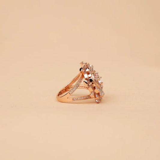 Glam floral Ring - 11 - rings