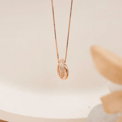 Infinity Embrace Sparkle Pendant - Chain Pendant