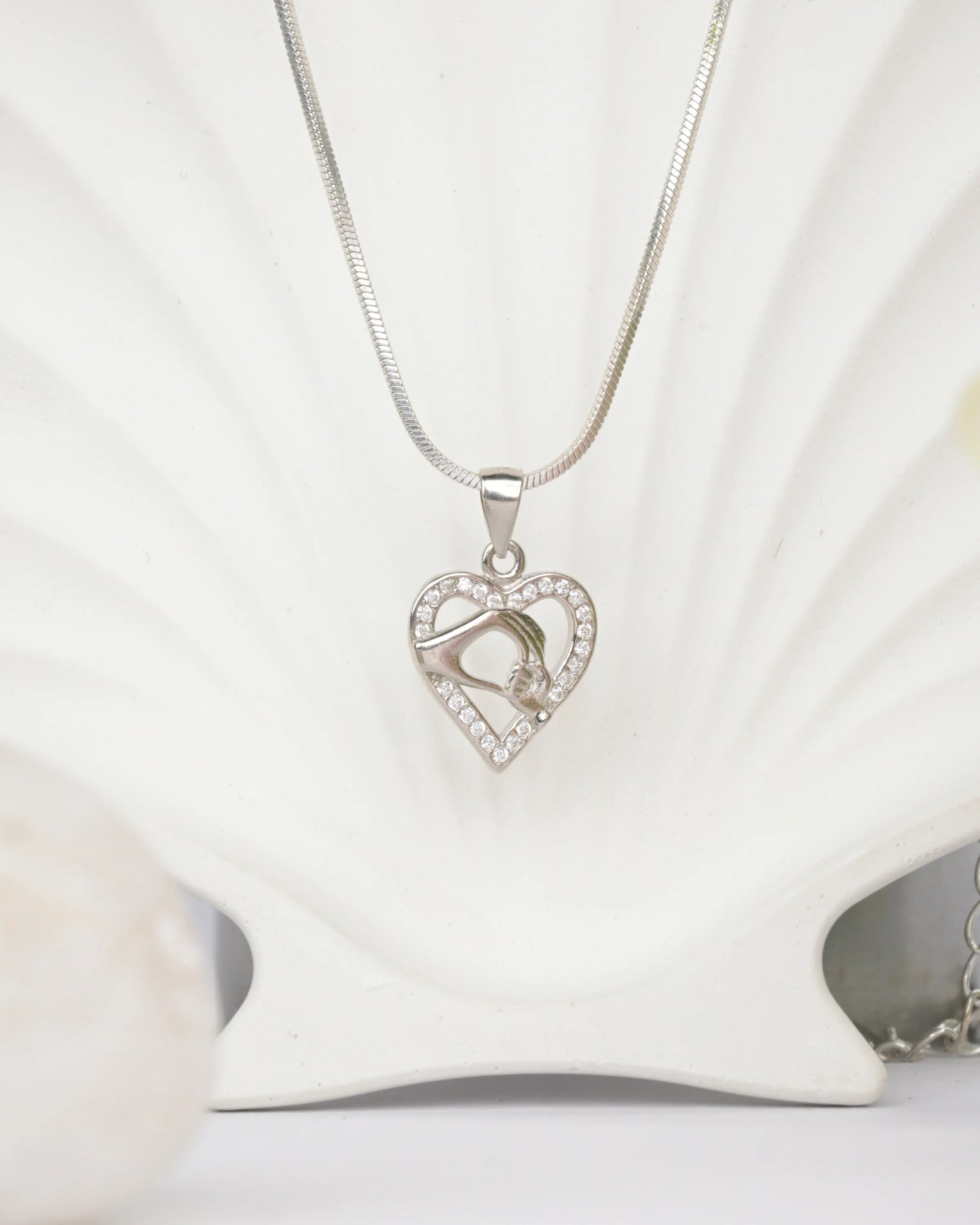 Love Heart Pendant - Chain Pendant