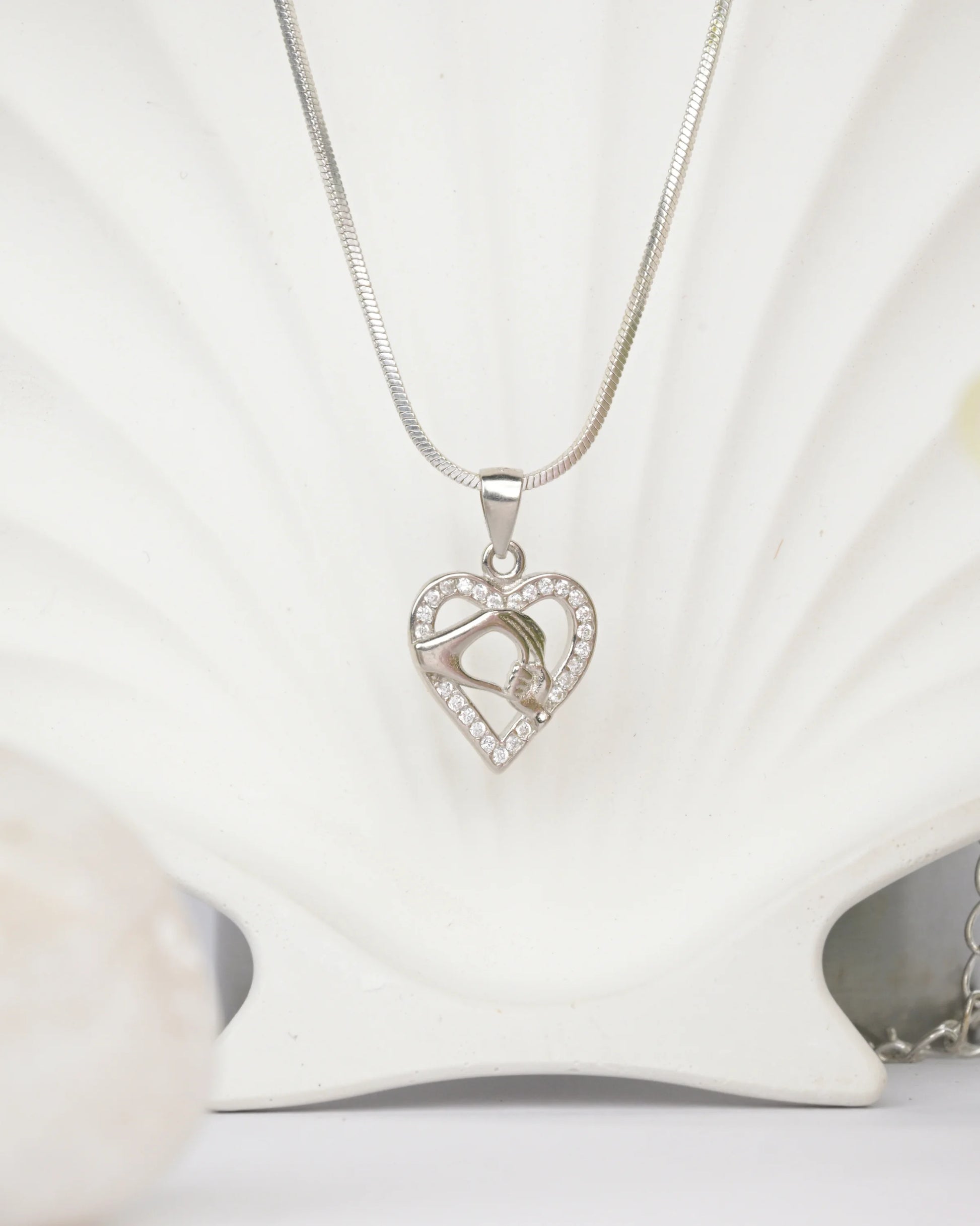 Love Heart Pendant - Chain Pendant