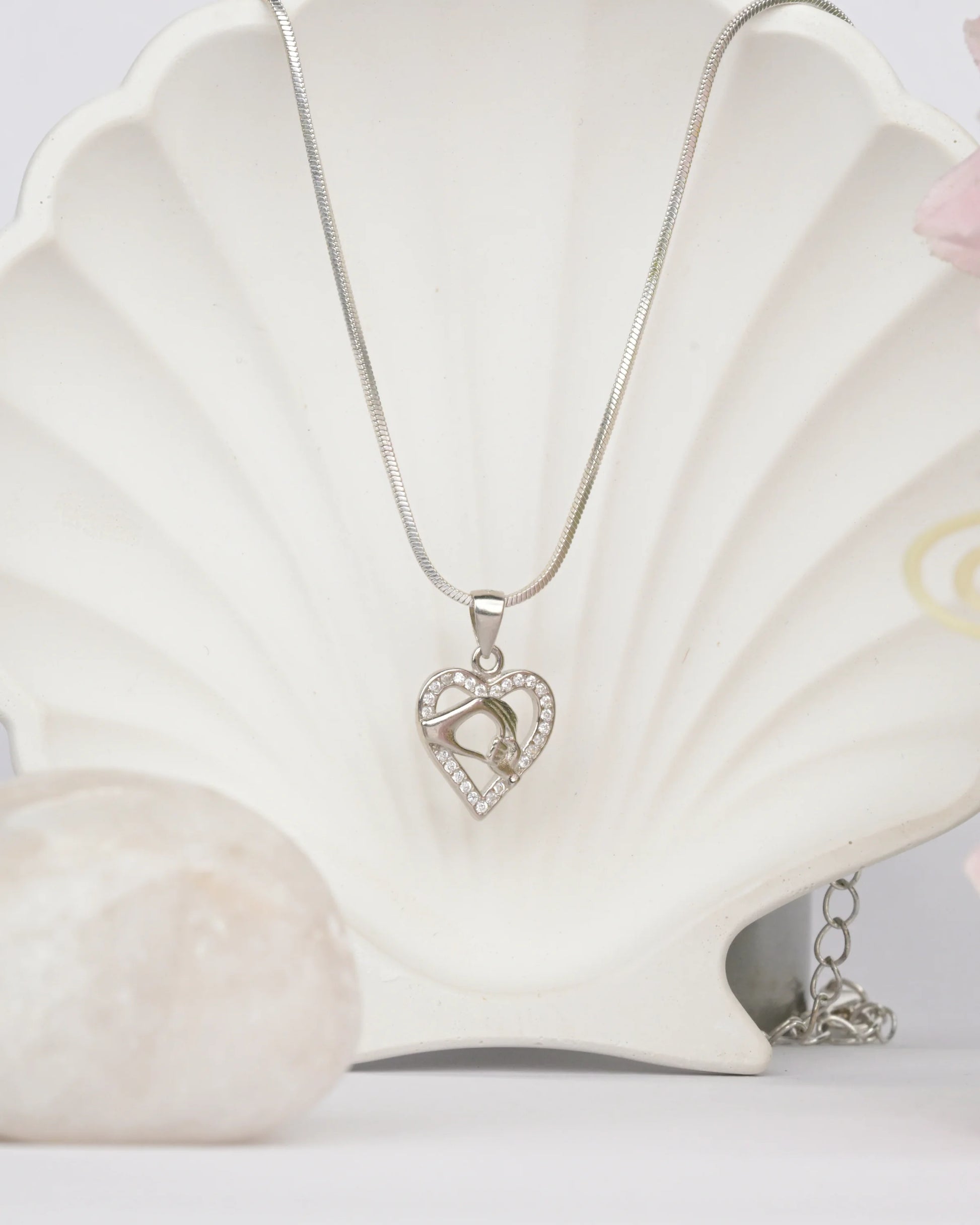Love Heart Pendant - Chain Pendant