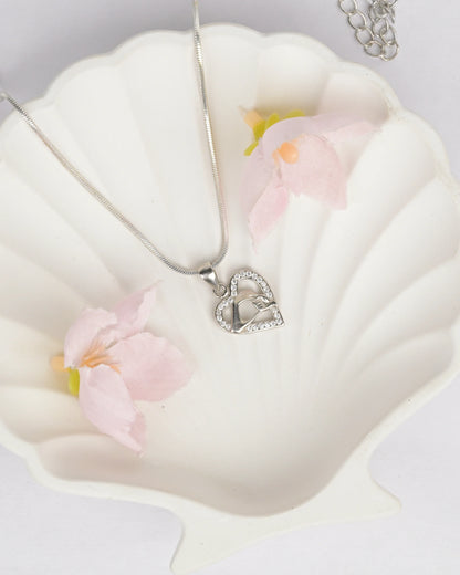 Love Heart Pendant - Chain Pendant