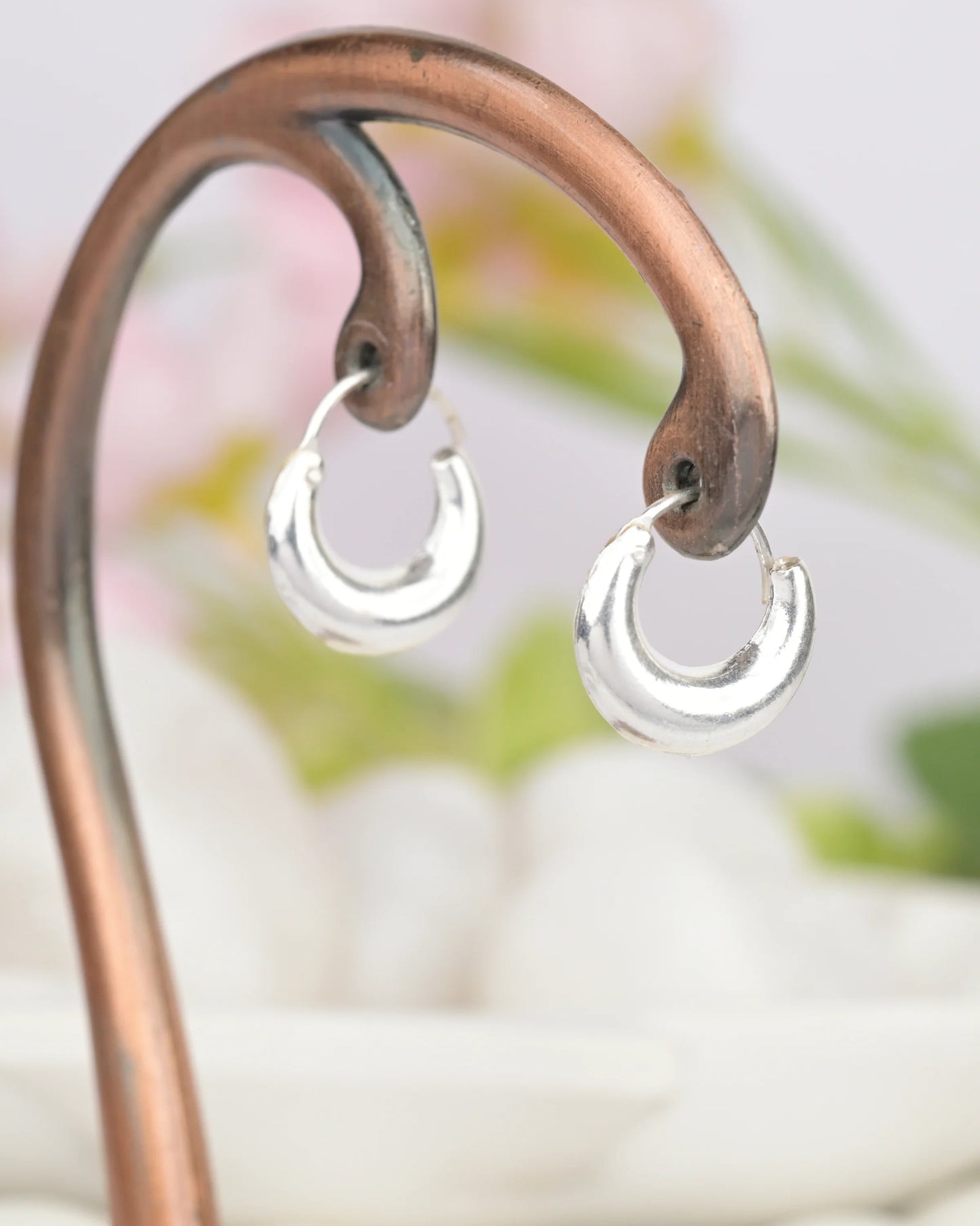Luna Mini Hoop Earrings - earring