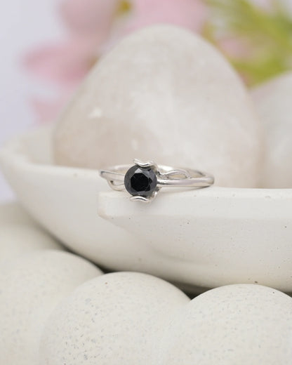 Midnight Bloom Ring - rings