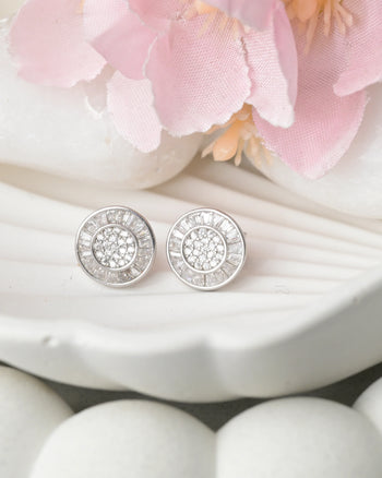 Orbit Sparkle Studs Earrings