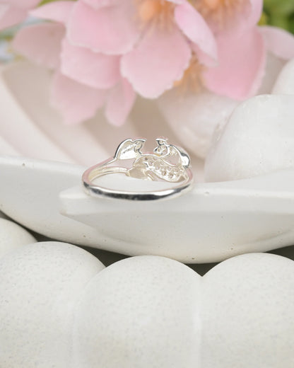Peacock Sparkle Ring - rings