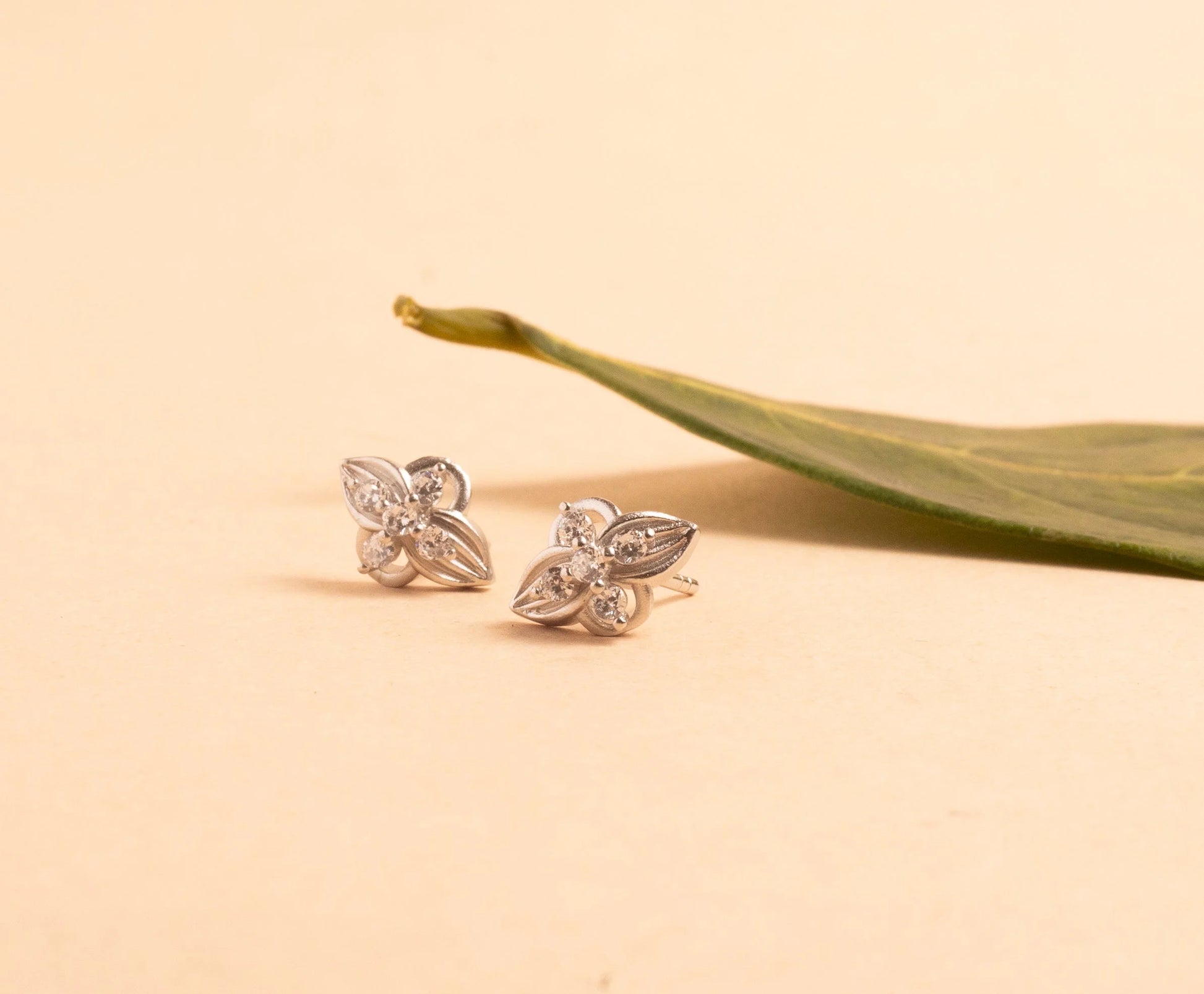 Petite Floral Earring - earring