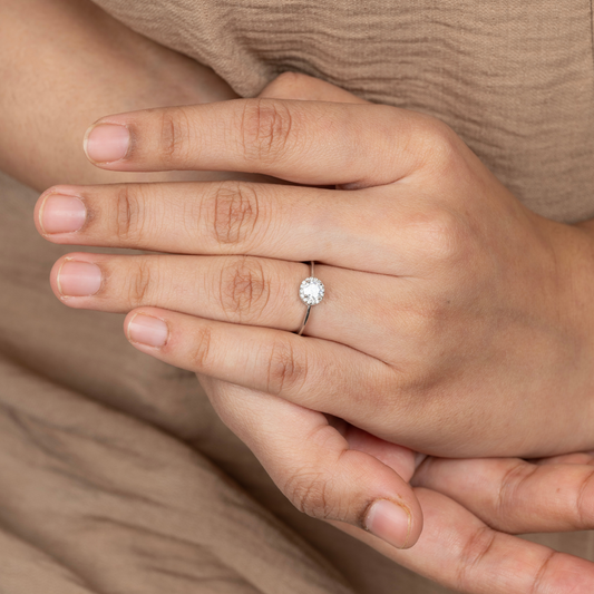 Dreamy Solitaire ring