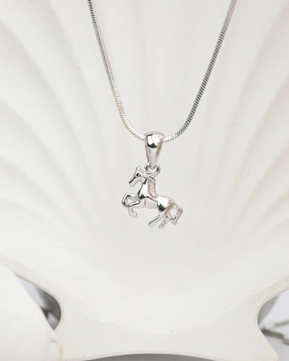 Silver Horse Pendant - Chain Pendant