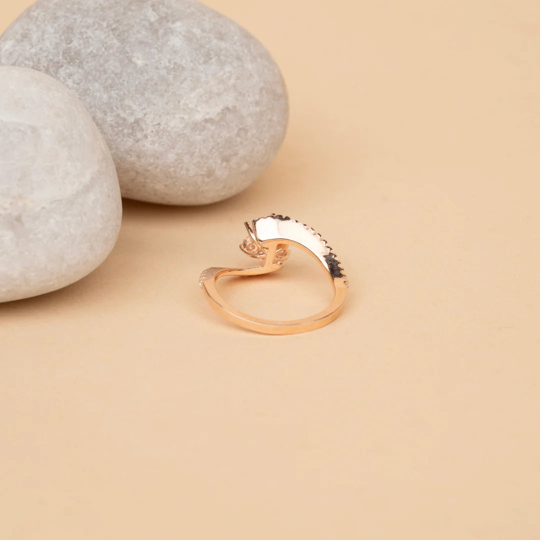 Simple Floral ring - 9 - rings