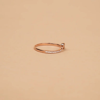 Solitaire raised ring - rings