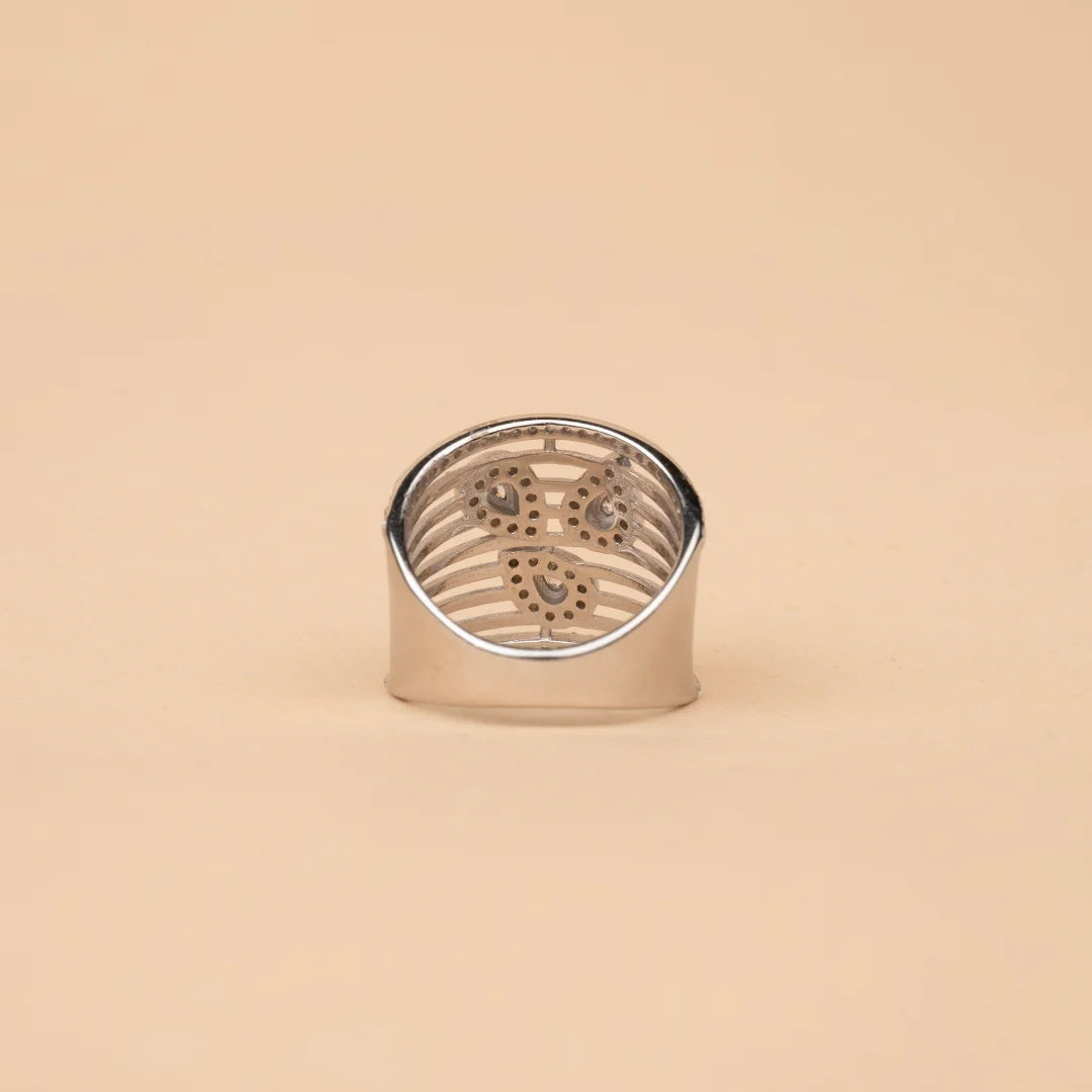 Studded Mist Ring - 6 - rings
