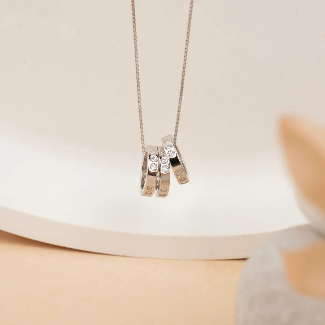 Trinity Spark Ring Pendant - Chain Pendant