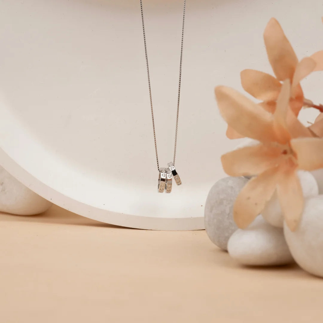 Trinity Spark Ring Pendant - Chain Pendant