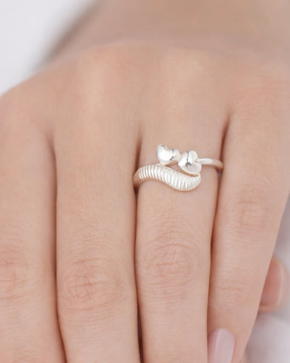 Twin Heart Ring - 13 - rings