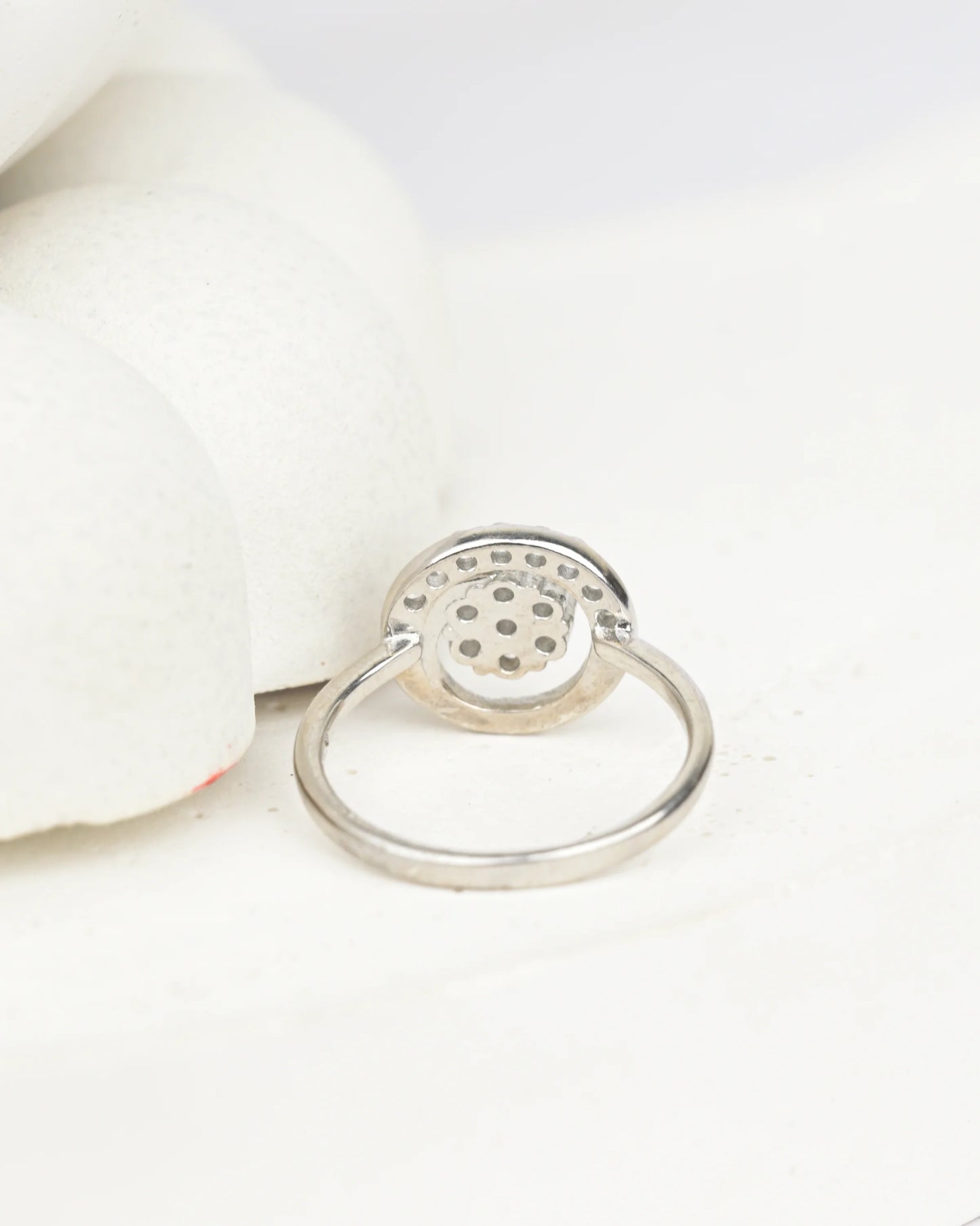 Twist Glow Crystal Ring - 10 - rings