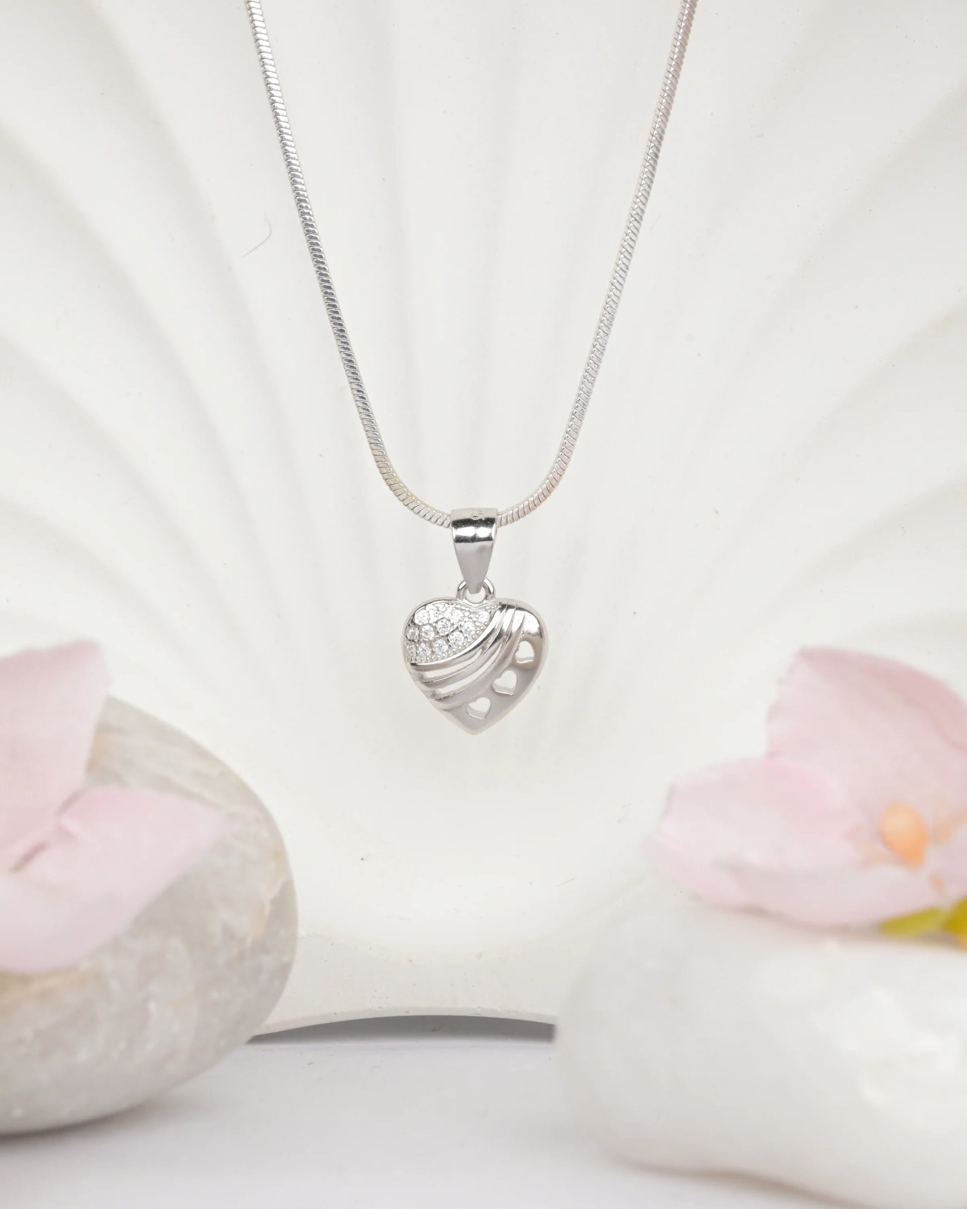 Waves of Love Pendant - Chain Pendant